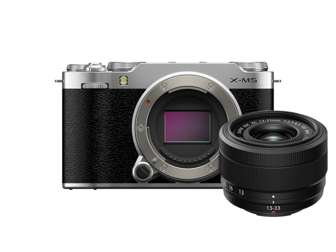 Fujifilm X-M5 Gümüş + XC13-33mm Kit